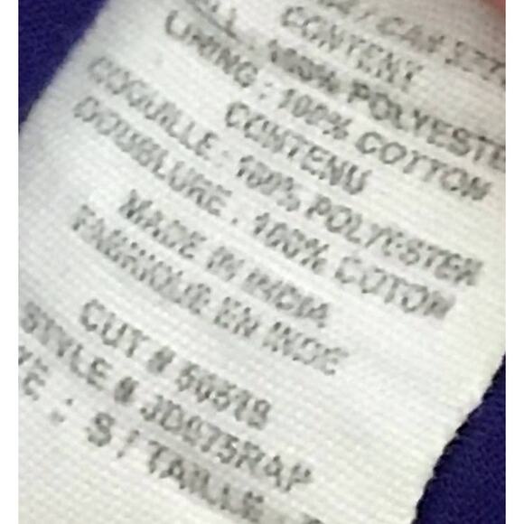 Billabong Rapid Waves Handkerchief Hem Shift Sleeveless Tissue Chiffon Dress S - Picture 10 of 12